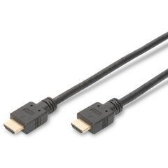 Кабель мультимедийный HDMI to HDMI 5.0m DIGITUS (DK-330113-050-S)