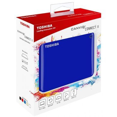 Внешний жесткий диск 2.5" 1TB TOSHIBA (HDTC810EL3AA)