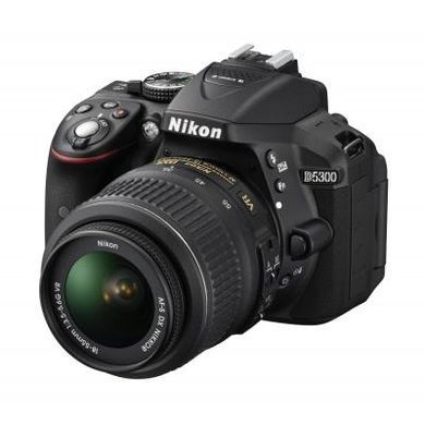 Цифровой фотоаппарат Nikon D5300 + 18-140mm black (VBA370KV02)