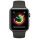 Смарт-часы Apple Watch Series 3 GPS, 42mm Space Grey Aluminium Case (MR362FS/A)