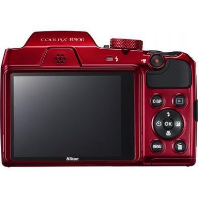 Цифровой фотоаппарат Nikon Coolpix B500 Red (VNA953E1)