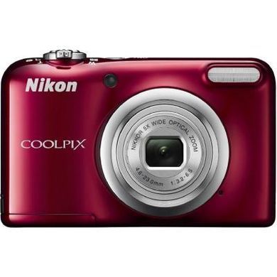 Цифровой фотоаппарат Nikon Coolpix A10 Red (VNA982E1)