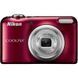 Цифровой фотоаппарат Nikon Coolpix A10 Red (VNA982E1)