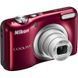 Цифровой фотоаппарат Nikon Coolpix A10 Red (VNA982E1)