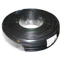 Кабель телевизионный Ritar 0,81 мм.CU, 64x0.12m CCA экран, + 2*0.5 power, черная PVC, б (RT-B100-RG59+2x0.5mm)