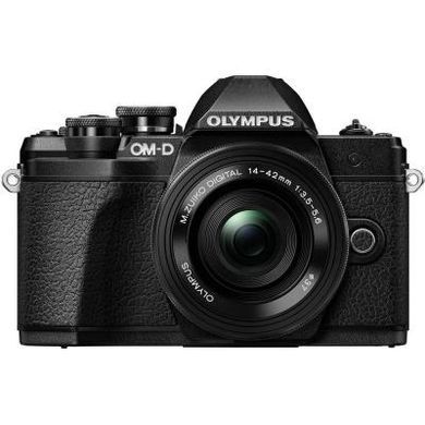 Цифровой фотоаппарат OLYMPUS E-M10 mark III Pancake Double Zoom 14-42+40-150Kit B/B/B (V207074BE000)