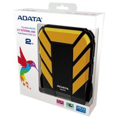 Внешний жесткий диск 2.5" 2TB ADATA (AHD710-2TU3-CYL)