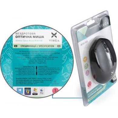 Мышка Vinga MSW-908 Silent Click grey