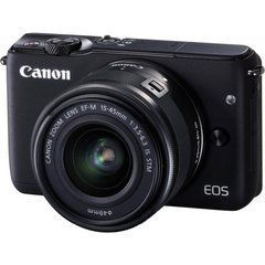 Цифровой фотоаппарат Canon EOS M10 + 15-45 IS STM Kit Black (0584C040)