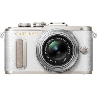 Цифровой фотоаппарат OLYMPUS E-PL8 14-42 mm Pancake Zoom Kit white/silver (V205082WE000)
