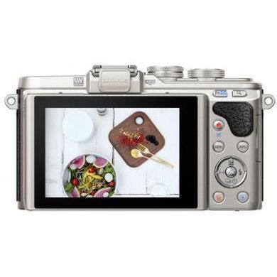 Цифровой фотоаппарат OLYMPUS E-PL8 14-42 mm Pancake Zoom Kit white/silver (V205082WE000)