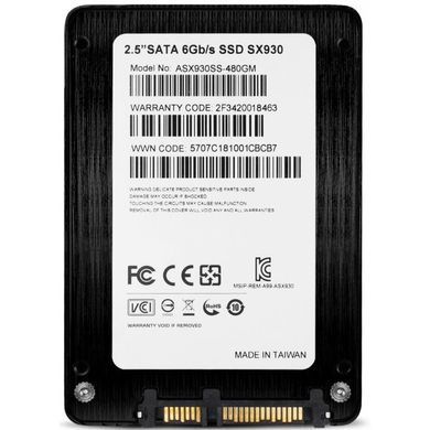 Накопитель SSD 2.5" 480GB ADATA (ASX930SS3-480GM-C)