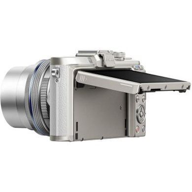 Цифровой фотоаппарат OLYMPUS E-PL8 14-42 mm Pancake Zoom Kit white/silver (V205082WE000)