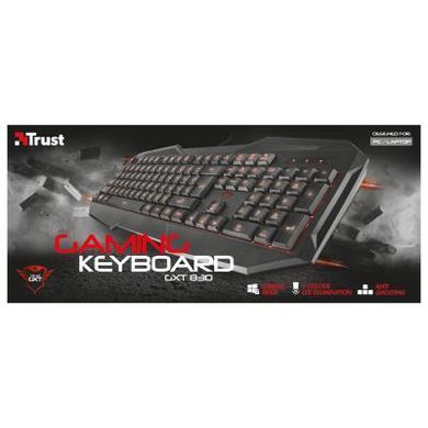 Клавиатура Trust GXT 830 Gaming Keyboard UKR (21626)