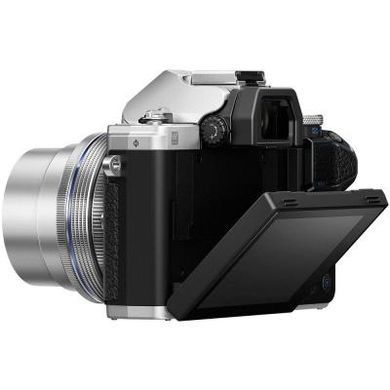 Цифровой фотоаппарат OLYMPUS E-M10 mark III Pancake Double Zoom 14-42+40-150Kit S/S/B (V207074SE000)