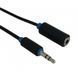 Кабель мультимедийный Jack 3.5mm M to Jack 3.5mm F 10.0m Prolink (PL106-1000)