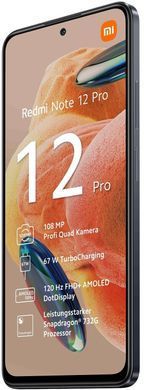 Смартфон Xiaomi Redmi Note 12 Pro 8/256GB Graphite Gray