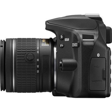 Цифровой фотоаппарат Nikon D3400 + AF-P 18-55 Non-VR KIT (VBA490K002)