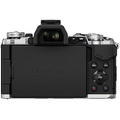 Цифровой фотоаппарат OLYMPUS E-M5 mark II 12-50 Kit silver/black (V207042SE000)