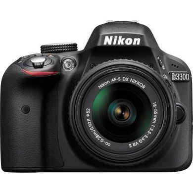 Цифровой фотоаппарат Nikon D3300 Kit 18-55 VR II + 55-300VR (VBA390K006)