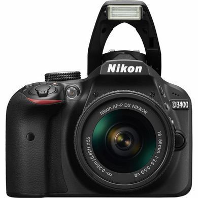 Цифровой фотоаппарат Nikon D3400 + AF-P 18-55 Non-VR KIT (VBA490K002)