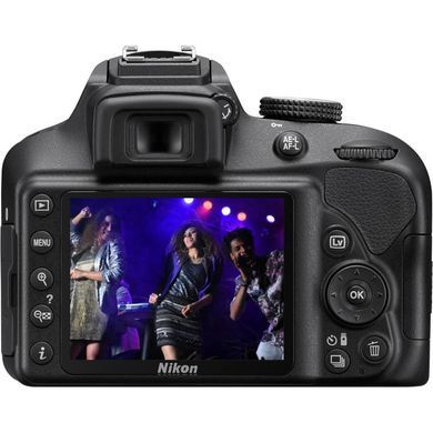 Цифровой фотоаппарат Nikon D3400 + AF-P 18-55 Non-VR KIT (VBA490K002)