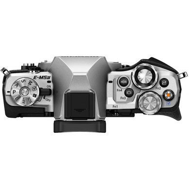 Цифровой фотоаппарат OLYMPUS E-M5 mark II 12-50 Kit silver/black (V207042SE000)