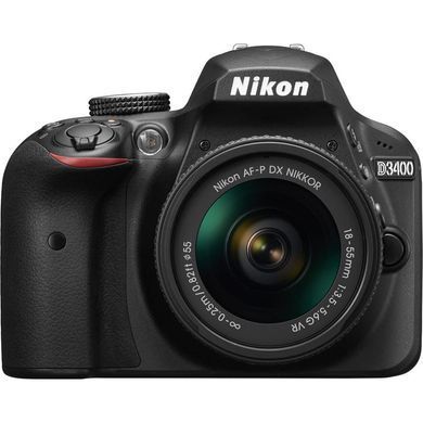 Цифровой фотоаппарат Nikon D3400 + AF-P 18-55 Non-VR KIT (VBA490K002)