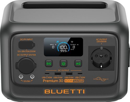 Зарядна станція BLUETTI Premium 30 V2
