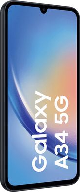 Смартфон Samsung Galaxy A34 5G 8/256GB Black (SM-A346EZKE)