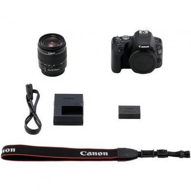 Цифровой фотоаппарат Canon EOS 200D kit 18-55 IS STM Black (2250C017)