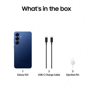 Смартфон Samsung Galaxy S25 12/256GB Navy (SM-S931BDBG)