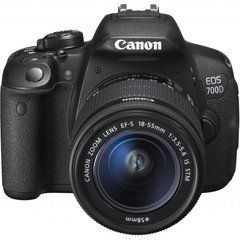 Цифровой фотоаппарат Canon EOS 700D + объектив 18-55 DC III (8596B116)