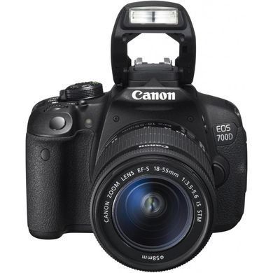Цифровой фотоаппарат Canon EOS 700D + объектив 18-55 DC III (8596B116)