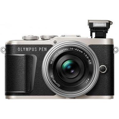 Цифровой фотоаппарат OLYMPUS PEN E-PL9 14-42 mm Pancake Zoom Kit black/silver (V205092BE000)