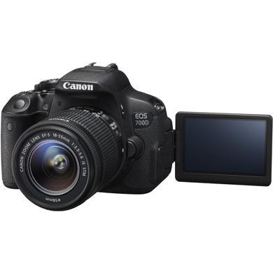 Цифровой фотоаппарат Canon EOS 700D + объектив 18-55 DC III (8596B116)