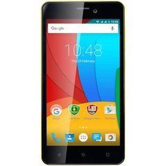 Мобильный телефон PRESTIGIO MultiPhone 3508 Wize P3 DUO Yellow (PSP3508DUOYELLOW)