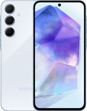 Смартфон Samsung Galaxy A55 5G 8/256GB Awesome Iceblue (SM-A556BLBC)