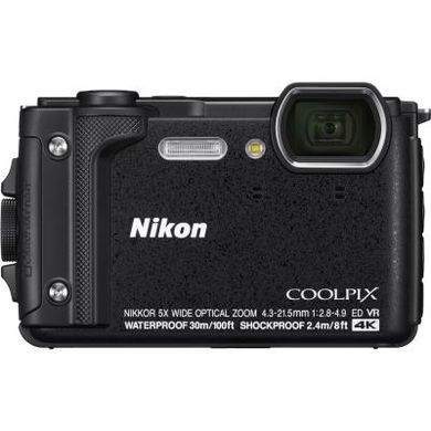 Цифровой фотоаппарат Nikon Coolpix W300 Black (VQA070E1)