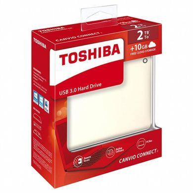 Внешний жесткий диск 2.5" 2TB TOSHIBA (HDTC820EC3CA)