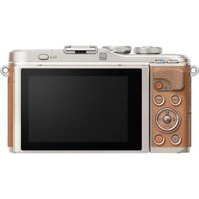 Цифровой фотоаппарат OLYMPUS E-PL9 14-42 mm Pancake Zoom Kit brown/silver (V205092NE000)