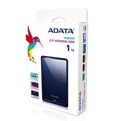 Внешний жесткий диск 2.5" 1TB ADATA (AHV620S-1TU3-CBL)