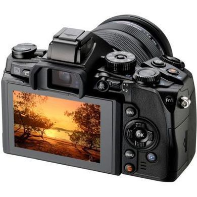 Цифровой фотоаппарат OLYMPUS E-M1 12-40 Kit black/black (V207017BE000)