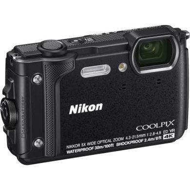 Цифровой фотоаппарат Nikon Coolpix W300 Black (VQA070E1)