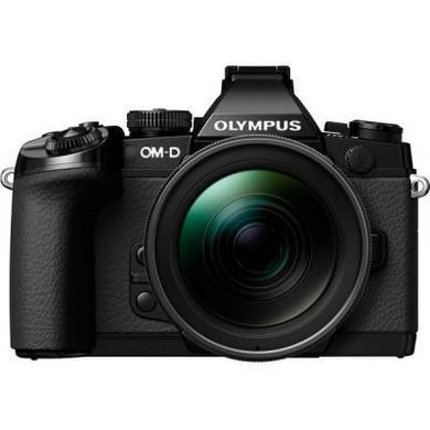 Цифровой фотоаппарат OLYMPUS E-M1 12-40 Kit black/black (V207017BE000)