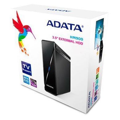 Внешний жесткий диск 3.5" 4TB ADATA (AHM900-4TU3-CEUBK)