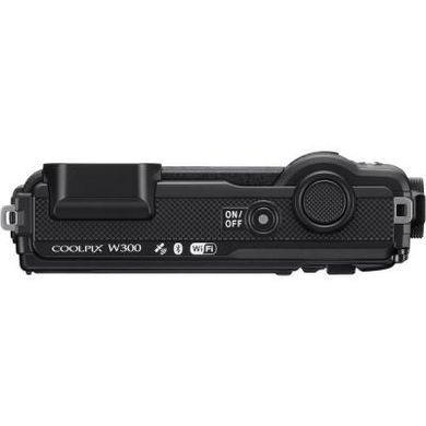 Цифровой фотоаппарат Nikon Coolpix W300 Black (VQA070E1)