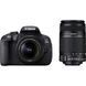 Цифровой фотоаппарат Canon EOS 700D + объектив 18-55 STM + объектив 55-250mm STM (8596B087)