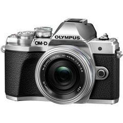 Цифровой фотоаппарат OLYMPUS E-M10 mark III Pancake Zoom 14-42 Kit silver/silver (V207072SE000)