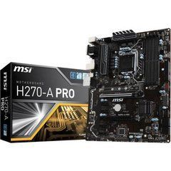 Материнская плата MSI H270-A PRO